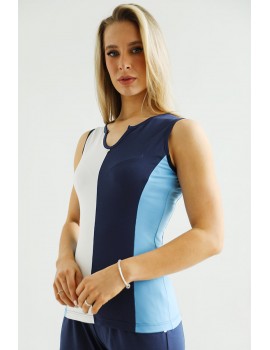 EVELIN Top - Royal Blue-Navy