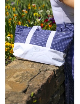 TILLIE Floral Bag - Blue