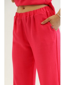 ELSA Linen Trousers - Pink