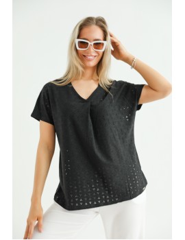 AMANDA T-Shirt - Black
