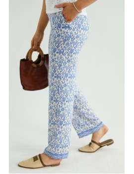 ELLA Trousers - Blue
