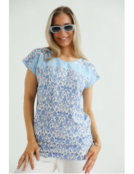 ELIE Tunic - Blue