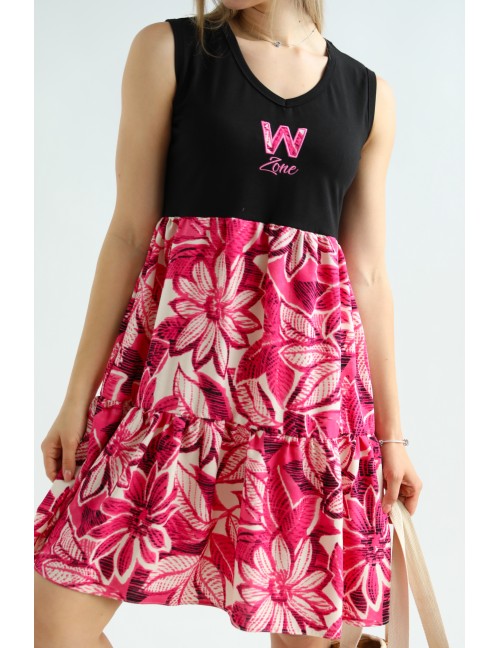 TELENIA Ruha - Pink/Fekete
