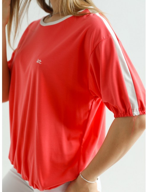 Side Knot Top - Watermelon