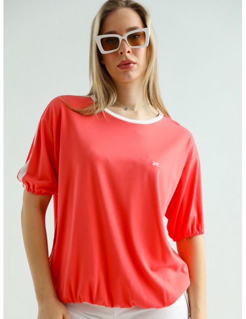 Side Knot Top - Watermelon