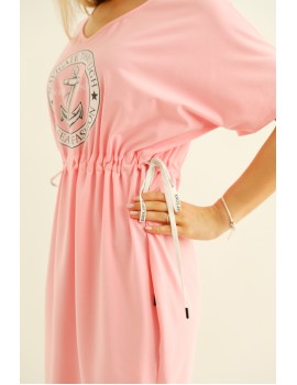 VIRANA Dress - Baby Pink