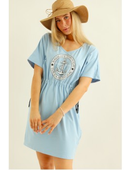 VIRANA Dress - Blue