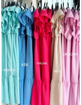 BARBARA Ruffle Dress - More Colours
