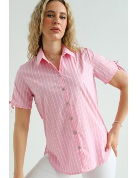 JENNY Puplin Ing - Rózsaszín Csíkos