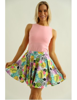 TALLIE Print Skirt - Colourful