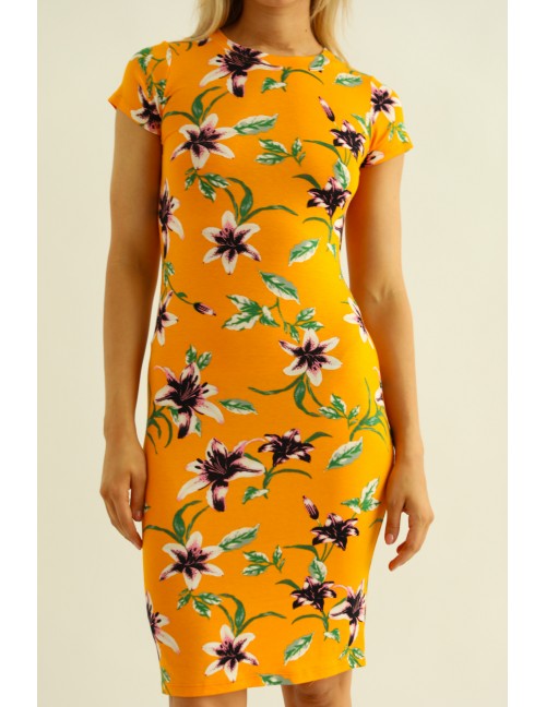 REGINA Dress - Orange