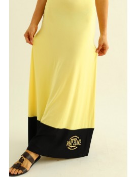 KATNISS Dress - Pasztel Yellow