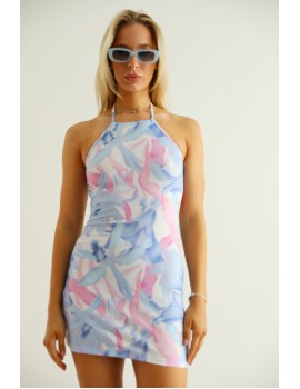 TULINA Dress - Denim Blue