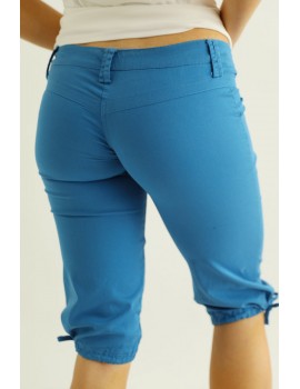 VINTAGE Cotton Trousers - Royal Blue