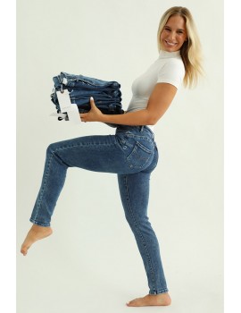 ARIANNA - Hímzett Farmernadrág