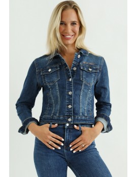 LUCIA - Embroidered Denim Jacket