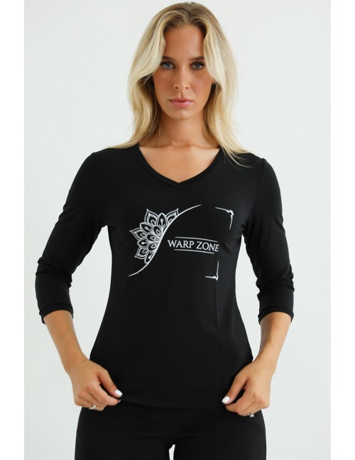 CECILIA Long Sleeve T-shirt - Black