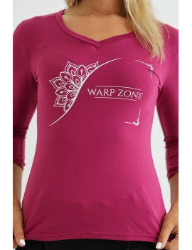 CECILIA Long Sleeve T-shirt - Grapes