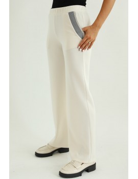 ARIA Elastic Trousers - Butter