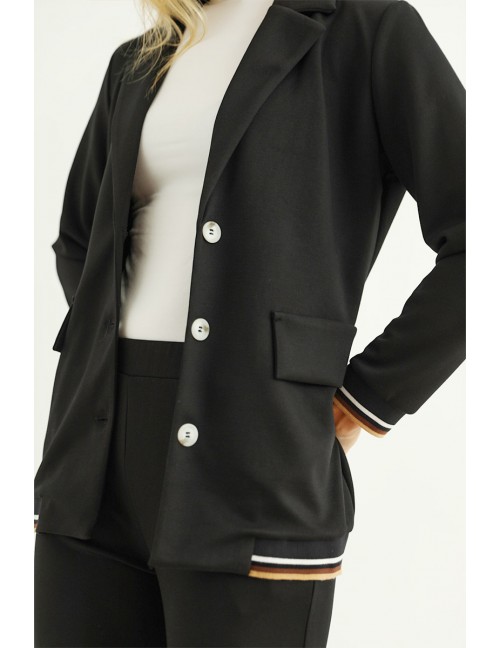 CINZIA Blazer - Black