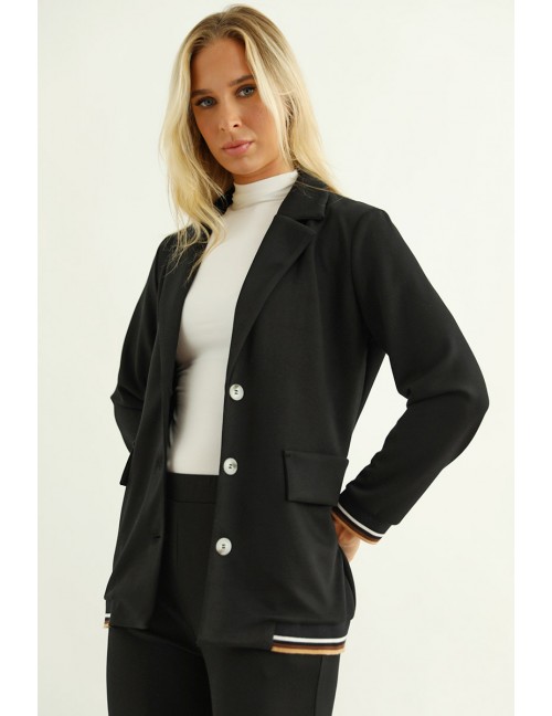 CINZIA Blazer - Black