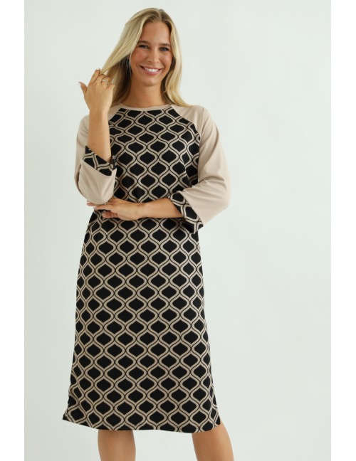 TELONOLA Dress - Beige/Beige