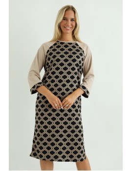 TELONOLA Dress - Beige/Beige