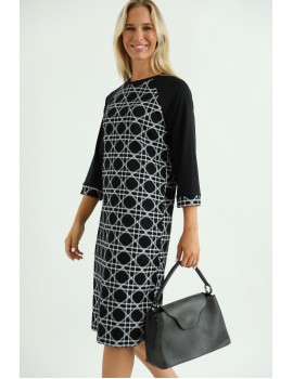 TELONOLA Dress - Black/Black