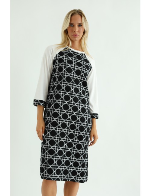 TELONOLA Ruha - Fekete/Fehér