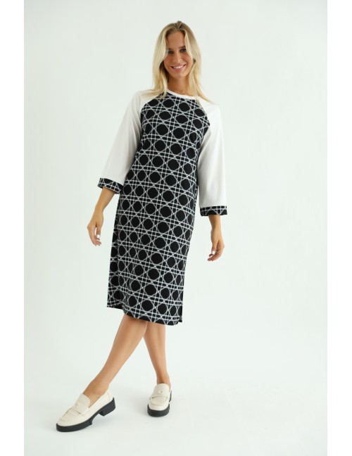 TELONOLA Ruha - Fekete/Fehér