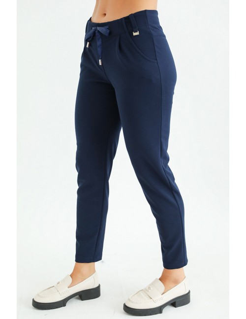 MIRABELLA Trousers - Navy