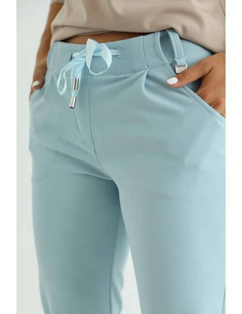 MIRABELLA Elasztikus Puntó Nadrág - Menta