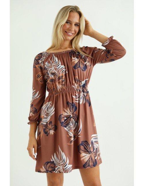 WELINA Dress - Brown