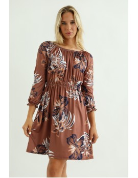 WELINA Dress - Brown