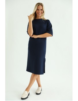 EDINE Dress - Dark Blue