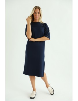EDINE Dress - Dark Blue