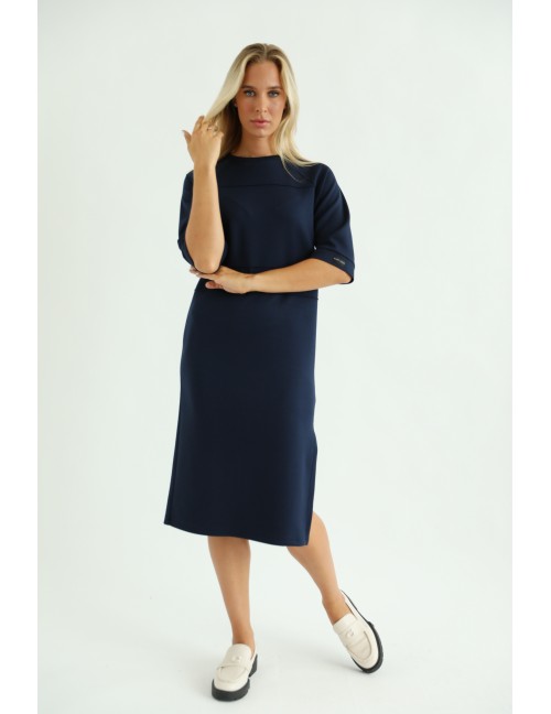 EDINE Dress - Dark Blue