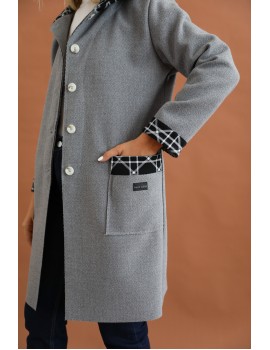 DELONI Coat - Grey 