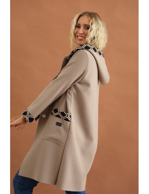 DELONI Kabát - Fahéj DELONI Kabát - Fahéj