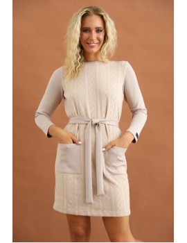 TULIA Dress - Beige