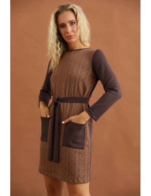 TULIA Dress - Brown TULIA Dress - Brown