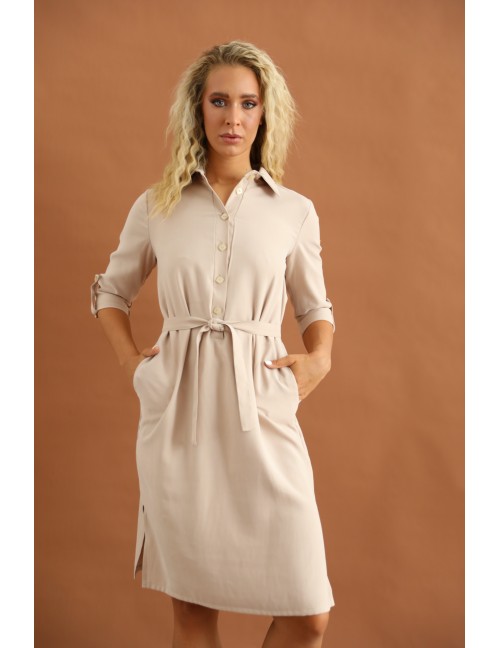 KINALA Dress - Beige