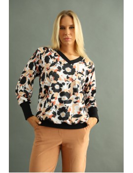 VILUTE Top - Patterned