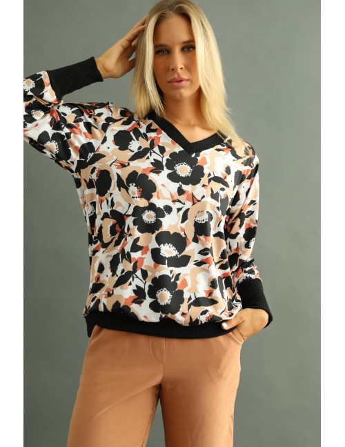 VILUTE Top - Patterned VILUTE Top - Patterned