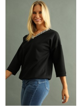 ELETINE Top - Black