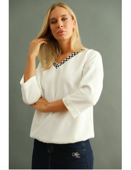 ELETINE Top - White