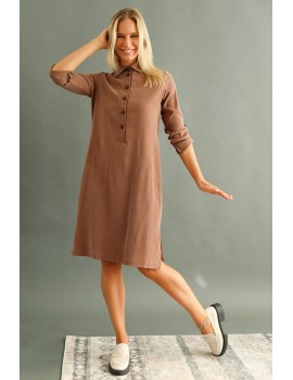 KINALA Dress - Chocolate