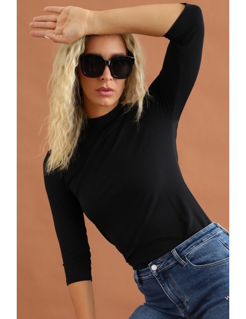 BIANCA Rollneck - Black