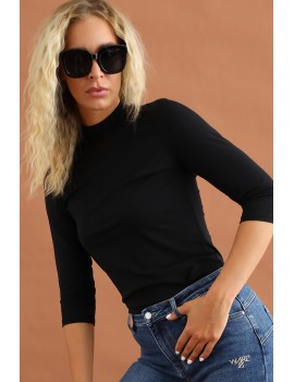 BIANCA Rollneck - Black
