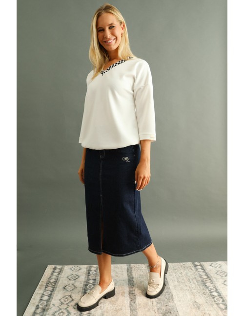 CATHLYN Denim Skirt
